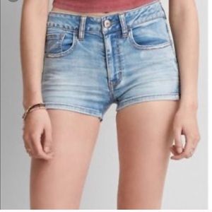 Iight wash Jean shorts